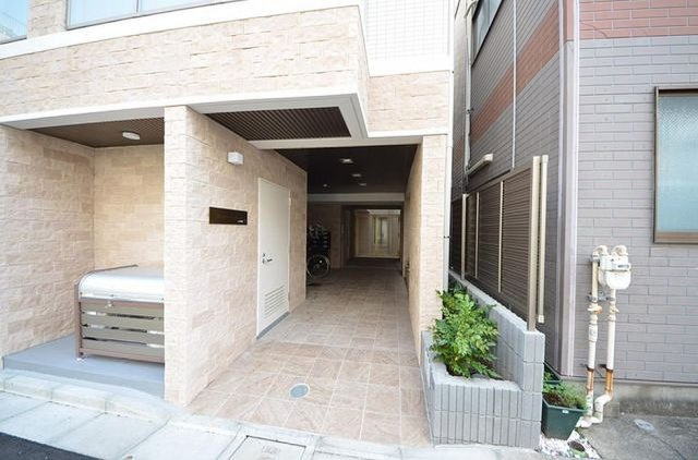 ミュゲ浅草のエントランス