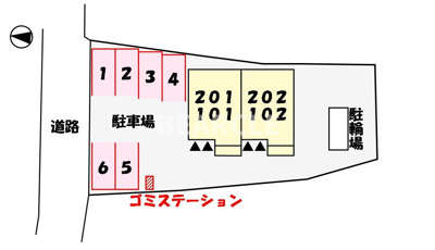 【区画図】 | グラードⅢ