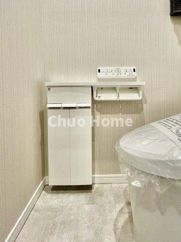 モリス綾瀬の内装|【ウォシュレット】清潔に使いたいお手洗いには最適な設備です。もちろんウォームレットも標準装備です。