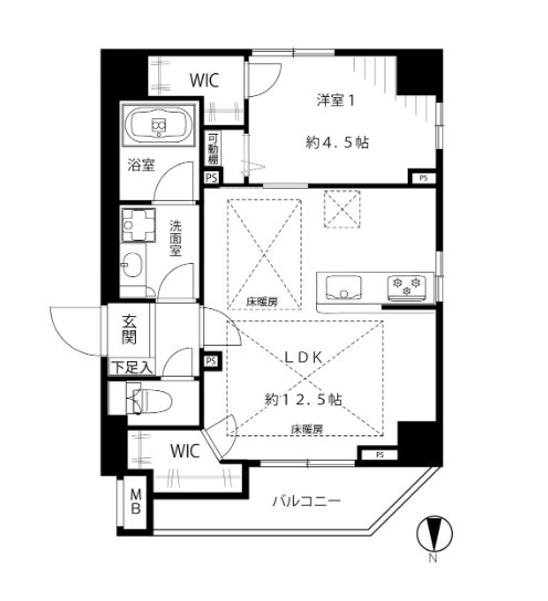 シーズクロノス蒲田の外観
