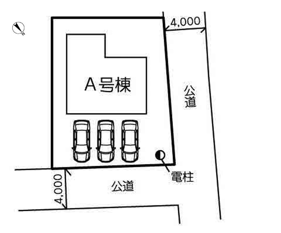新築分譲住宅　ラフィネ鶴見　全1棟の区画図