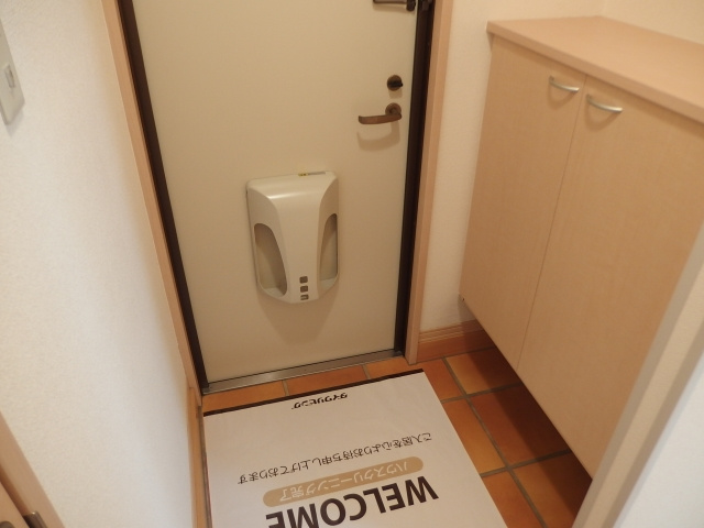 アクアヒルズの玄関