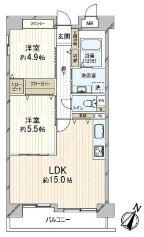 レーベン三宮の間取り|新生活にふさわしい、キレイなお部屋をご用意しています。
