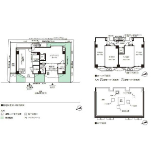 【区画図】 | プレール・ドゥーク向島 |  