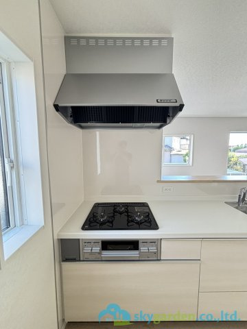 伊勢原市沼目第26　新築戸建　全2棟1号棟のキッチン