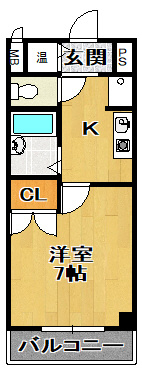 ロシェ宝塚の間取り