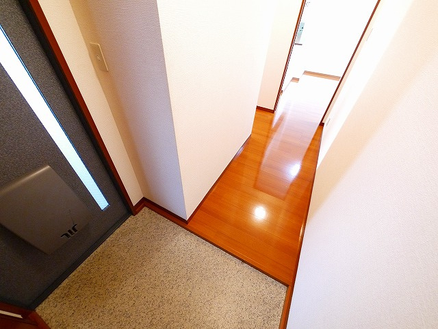 フェリシティーＡ・Ｃの玄関|収納もある玄関です