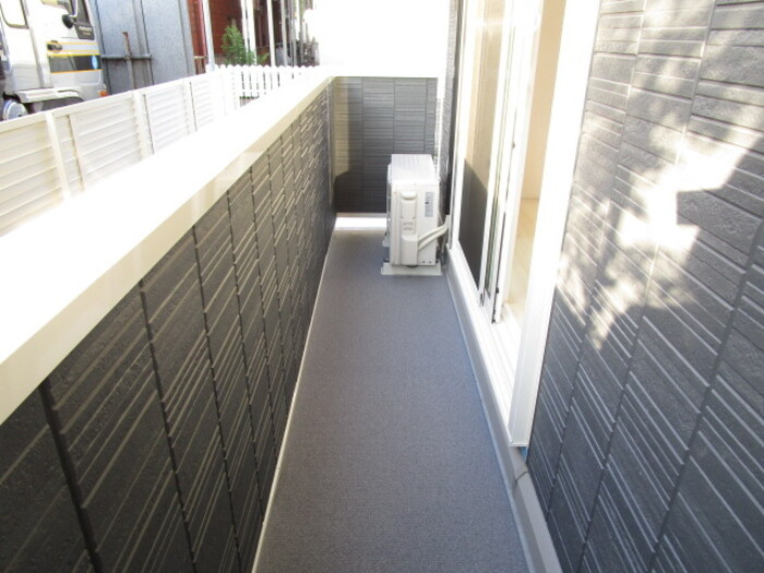 ディーグラシューズのバルコニー