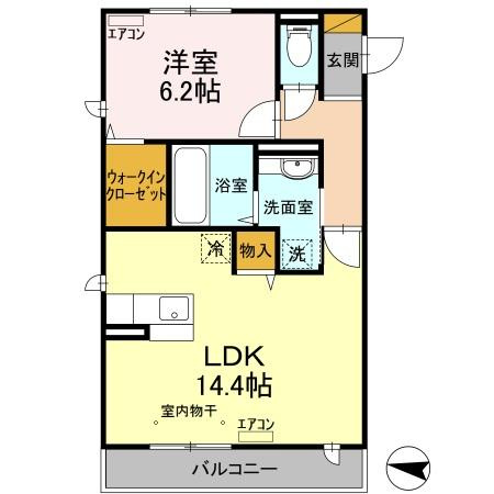 【間取り】 | PARK HILLS MIYAKO G