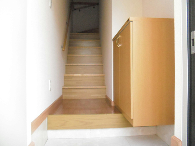 グランディールの玄関