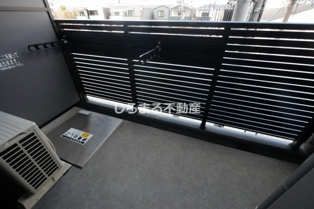 ワールドアイ難波City Gateのバルコニー