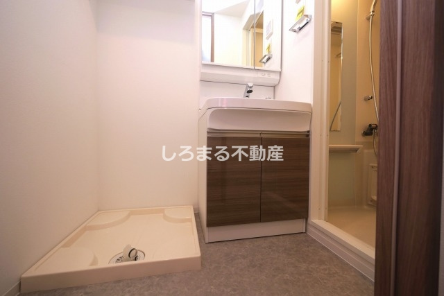 ワールドアイ難波City Gateの洗面所