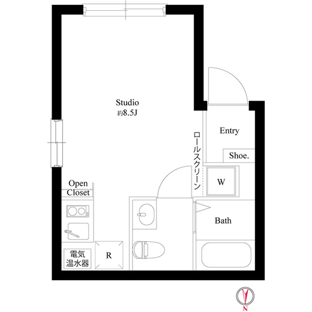 CASA PIAZZA 西大島の間取り