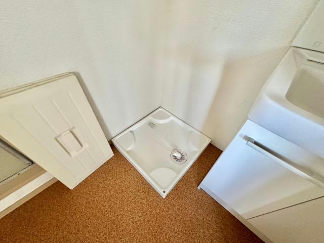 東延末ハイツの洗面所