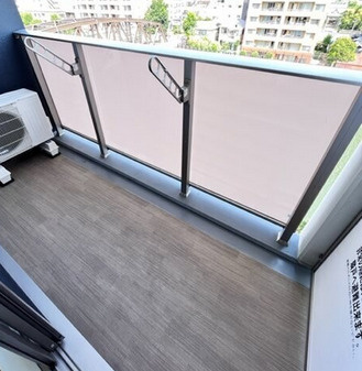 ジニア深川住吉のバルコニー