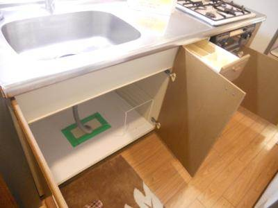 第25長栄壬生HTマンションの内装|流し台