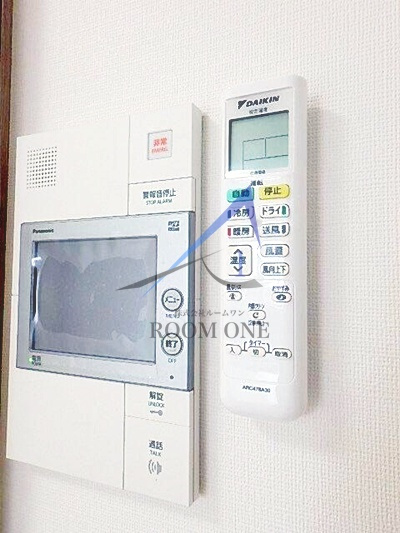 ガーラ上板橋グランドステージのセキュリティ|モニター付きインターホンです。