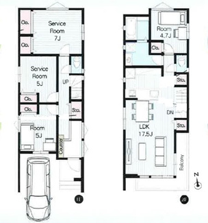 【間取り】 | 国立市富士見台３丁目　仲介手数料無料！