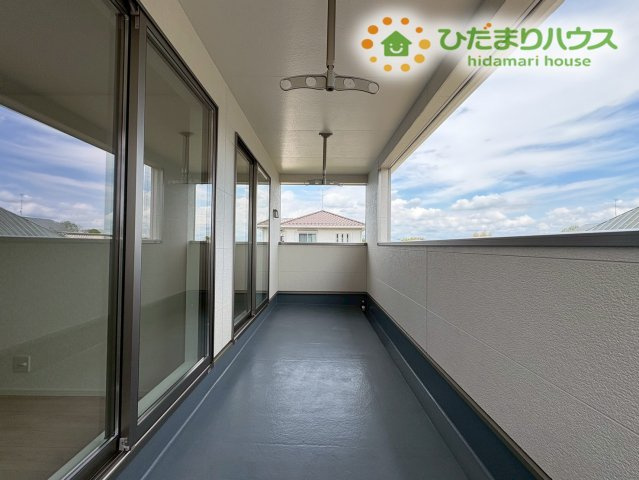 本庄市児玉町金屋　第7　新築一戸建て　クレイドルガーデン　02のバルコニー