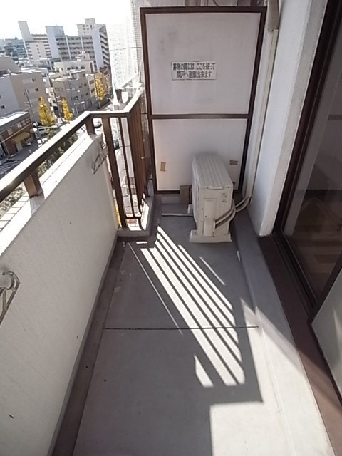 ぺイサージュサンコーのバルコニー