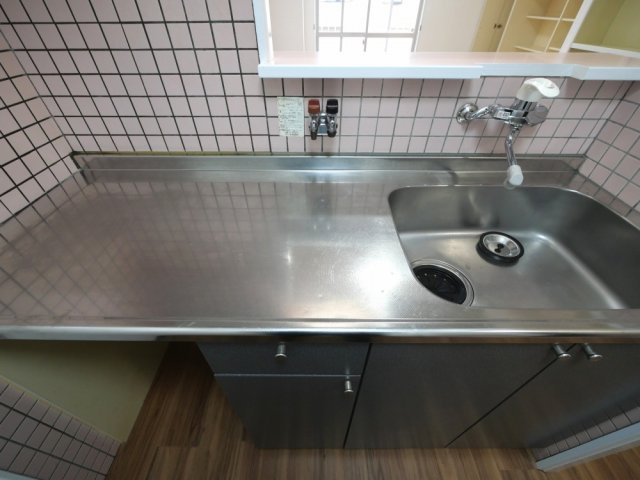 大阪市生野区巽西２丁目の賃貸マンションのキッチン
