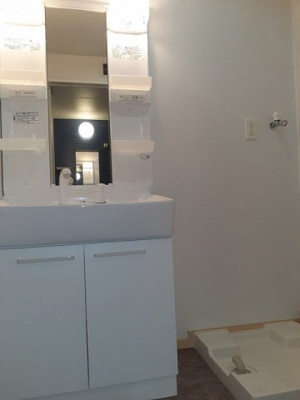 【洗面所】 | シャトーアンジュ