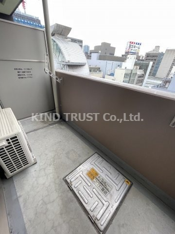 LOWLANDS西天満のバルコニー|バルコニーがあります