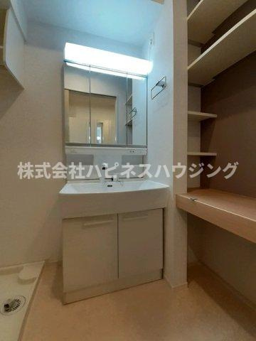 フランジパニの洗面所