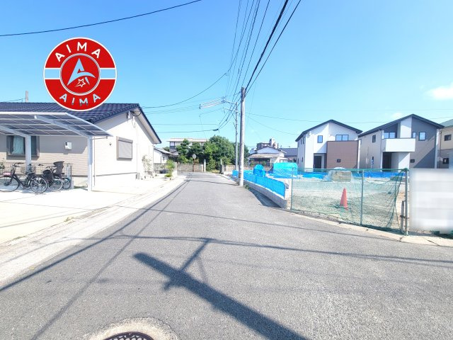 那珂川市今光５丁目第1-4棟（3号棟）　の外観|前面道路含む現地の写真です。