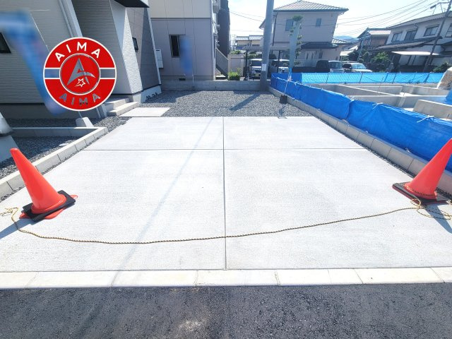 那珂川市今光５丁目第1-4棟（3号棟）　の外観|広々した駐車場です。