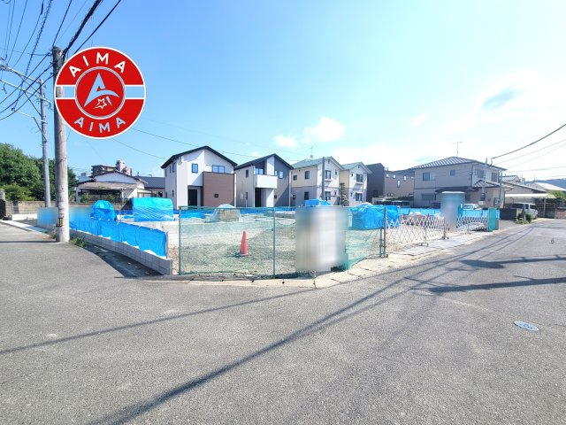 那珂川市今光５丁目第1-4棟（3号棟）　の前面道路含む現地写真|見学の時間などお気軽にお問い合わせ下さい。