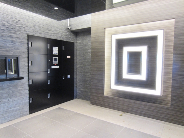 メイクスデザイン田端のロビー|デザイナーズ仕様でオシャレなエントランスです♪