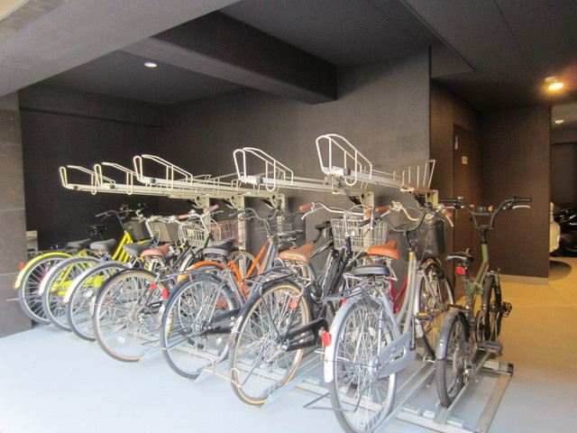 メイクスデザイン田端のその他共用部分|敷地内駐輪場完備です