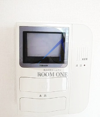 サンハイム常盤台のセキュリティ|モニター付きインターホンです。