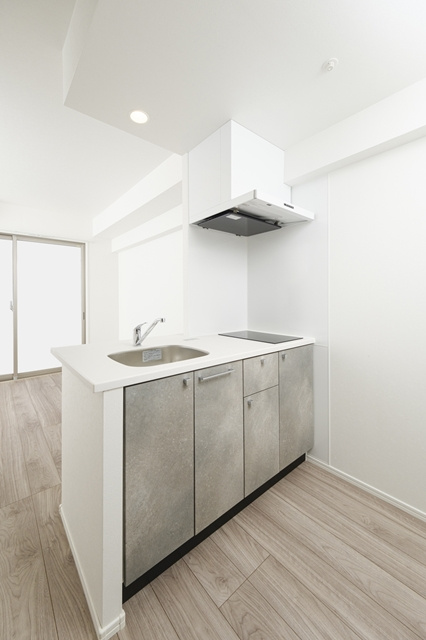 新品家具付きマンション住吉20(KaGood福岡)のキッチン|使いやすいキッチンです