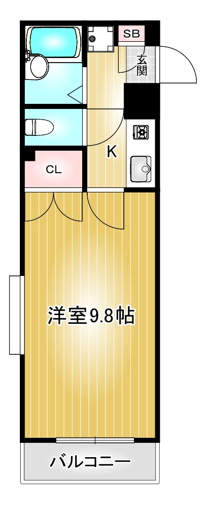 シティライフ池下|名古屋市の賃貸ならMy賃貸の間取り|シティライフ池下