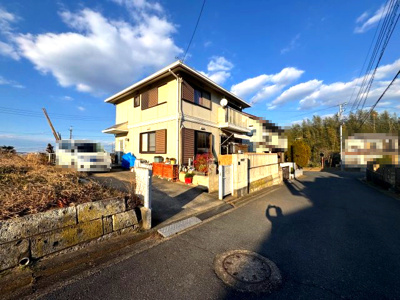 【前面道路含む現地写真】 | 成田市高　軽量鉄骨造パナソニック施工