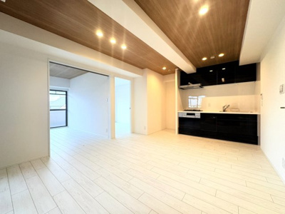 【居間・リビング】 | ライオンズマンション京都衣笠