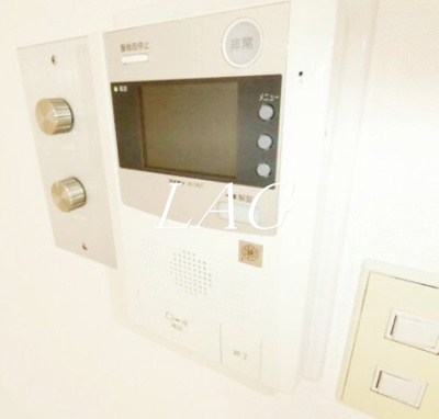 【セキュリティ】 | ヴェラハイツ大森 | モニター付きインターホンです。