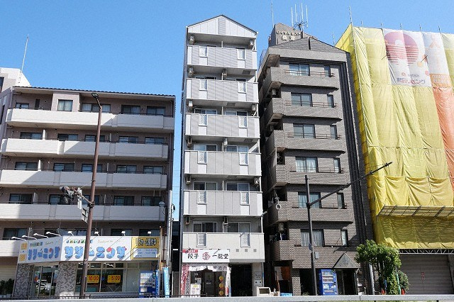 大阪市東住吉区桑津１丁目の賃貸マンションの外観