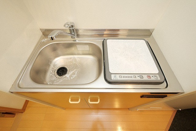 大阪市東住吉区桑津１丁目の賃貸マンションのキッチン