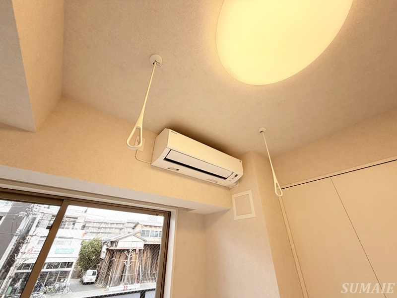 Alivis東十条の設備|室内物干しスペースです☆