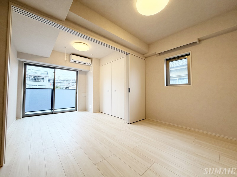 Alivis東十条の居間・リビング|リビングと洋室です☆