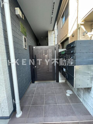 【エントランス】 | アンジェ蒲田 | 落ち着いたエントランスです