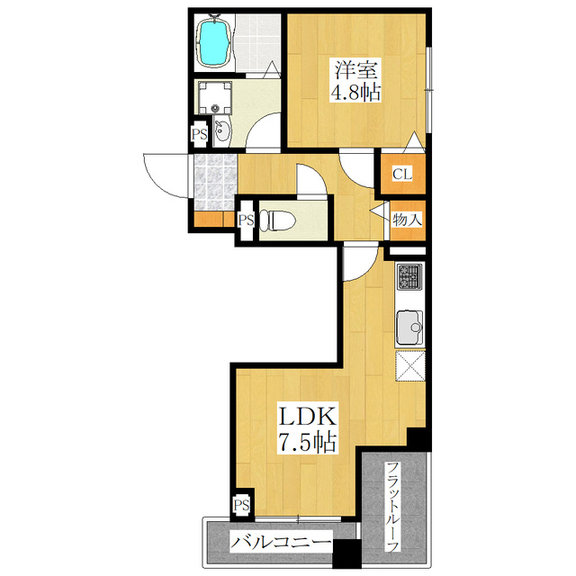 ハピネス ミノリの間取り|間取りです！