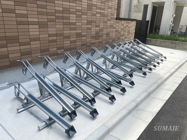 ハピネス ミノリのその他共用部分|駐輪場です☆