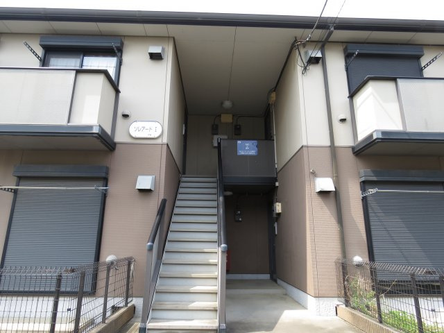 ソレアードⅡのエントランス