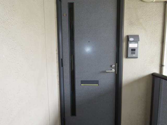 ソレアードⅡの玄関