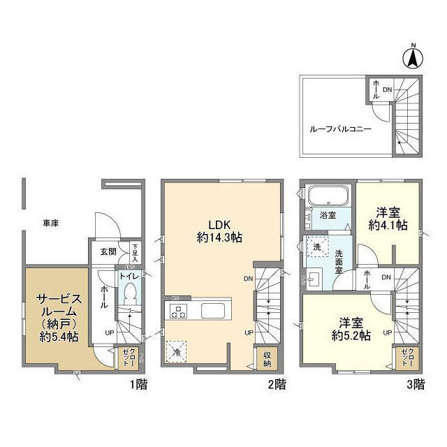 Kolet新小岩#18の間取り