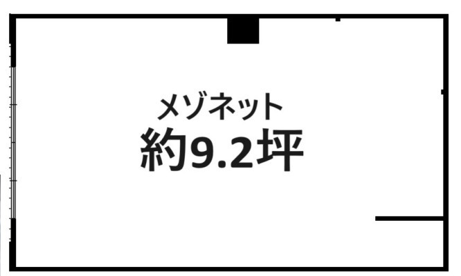 此花区店舗の間取り